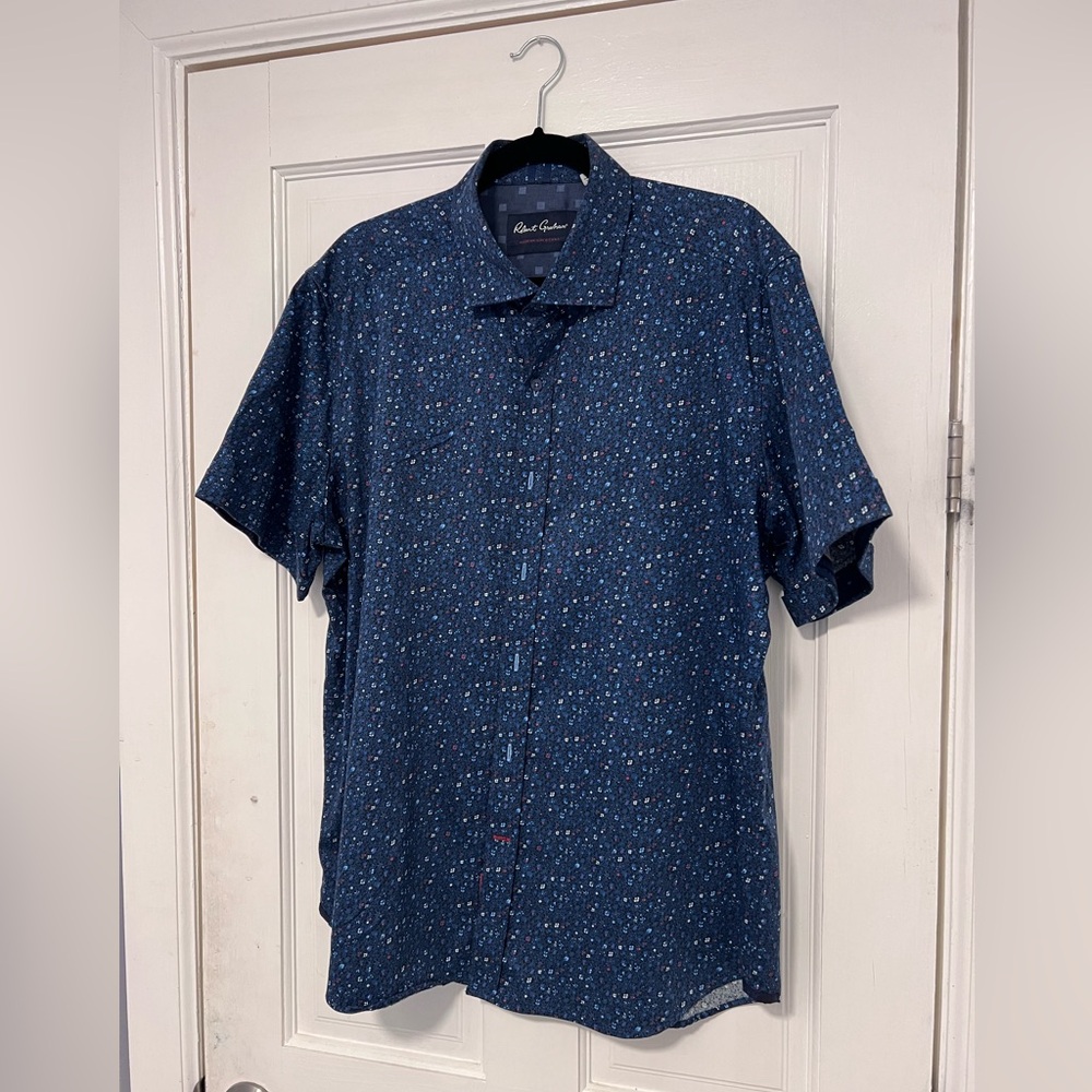 Blue shirt , Robert  graham
